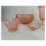 Miss America Pink Depression Glass Set