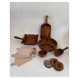 Lot of Wooden Items