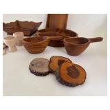 Lot of Wooden Items
