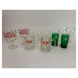 Vintage Soda Glasses