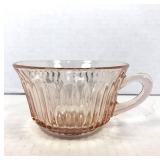 Vintage Jeanette Marigold Pink Cup and Saucer