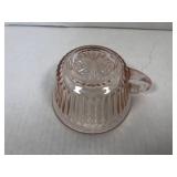 Vintage Jeanette Marigold Pink Cup and Saucer