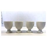 Four Japan Floral Egg Cups