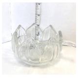 5 Cut Glass Pieces; Toothpick Holder, Condiment Dishes