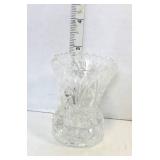 5 Cut Glass Pieces; Toothpick Holder, Condiment Dishes