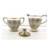 Vintage Kingwood China Cream and Sugar