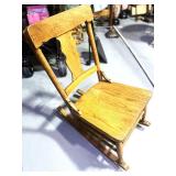 Antique Childs Rocking Chair