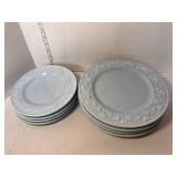 Enesco Country Gate Ivy Dinner plates and Salad Plates