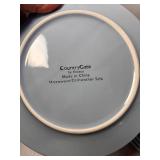 Enesco Country Gate Ivy Dinner plates and Salad Plates