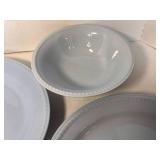 Three Blue Kraft Homer Laughlin Serving Dishes