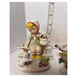 German Boy and Girl Figurines