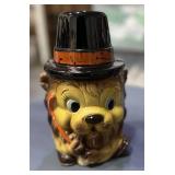 Vintage Japan Golfer Lion