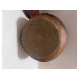 Vintage Stoneware Pot with Lid 4 1/2"