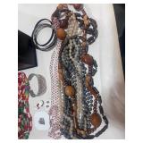 Lot of Misc. Vintage Jewelry and Jones New York Watch