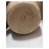 Pair of Pfaltzgraff Canisters Folk-art Pattern