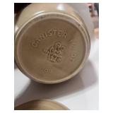 Pair of Pfaltzgraff Canisters Folk-art Pattern