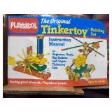 Box of Vintage Tinker Toys