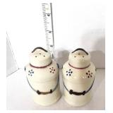 Pair of Vintage Shawnee Milk Pail Salt and Peppers