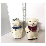Pair of Vintage Shawnee Pig Salt and Peppers
