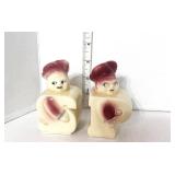 Vintage Pair of Shawnee Chef Salt and Pepper