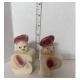 Vintage Pair of Shawnee Chef Salt and Pepper