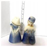 Pair of Vintage Shawnee Dutch Boy and Girl Salt and Pepper