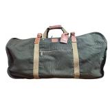 Vintage Dakota by Tumi Weekender Green Canvas Duffel Bag 27"x 14"x16"