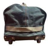 Vintage Dakota by Tumi Weekender Green Canvas Duffel Bag 27"x 14"x16"