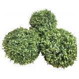 IKEA FEJKA Artificial 15" Topiary Ball Outdoor Boxwood Balls, Bundle of 3