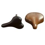 Selle Comfort Bicycle Saddles, Black/Brown, Lot of 2