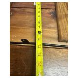 Rustic Steel Wall Mounted Shelf 24”X15”