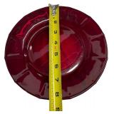 vintage 15pcs Anchor Hocking Royal Ruby Red glass bundle