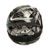 FLY Racing Helmet Size Large With UVEX Goggles
