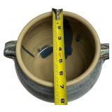 Decorative Pottery Bowl 7"Diameter X 5.75" Tall