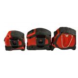 Milwaukee Tape Measure Bundle, lot of 3 // 1 - 16