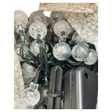 LED Solar Torch Light // Outdoor Bubble Ball Light String **BRAND NEW**