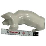 vintage Royal Dux pig figurine, 3.5"