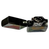 Zippo Lighter Limited Fire Wind Water Earth Elements of Nature, 2.25"