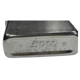 Retro Zippo F VII Bradford, PA Chrome Cigarette Lighter, 2"X1.5"