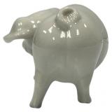 vintage Royal Dux pig figurine, 3.5"