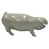vintage Royal Dux pig figurine, 3.5"