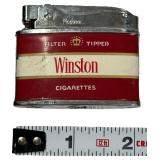 Vintage Winston Cigarette Lighter, 2" X 1.75"