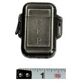 WINDMILL Lighter ZAG Turbo Black Windproof Height 2.0 inch