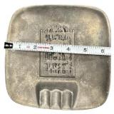 Vintage - Carsons Freeport PA Statesmetal Ashtray 1808 Entertainment by R. Angell Inn Logo