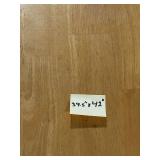 Solid Oak FoldingTable and 2 Chairs 39.5" X 42"