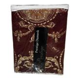 Vintage 52"X70" Prestige Demask Presentation Table 100% Polyester Table Linen