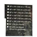 Vintage 52"X70" Prestige Demask Presentation Table 100% Polyester Table Linen