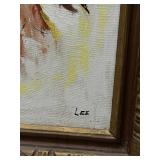 Artist James Lee,Korean dancers in scarf Celebration