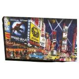 Times Square Broadway show#2 // 3D Paper-Sculpture Wall Decor, 20"Lx10"Wx1.25"H