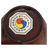 Vintage Korean Vases, 5" and 7", Lot of 2